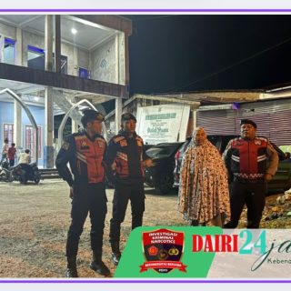 Antisipasi Asmara Subuh, Polres Dairi Gelar Patroli Ke Beberapa Tempat Ibadah