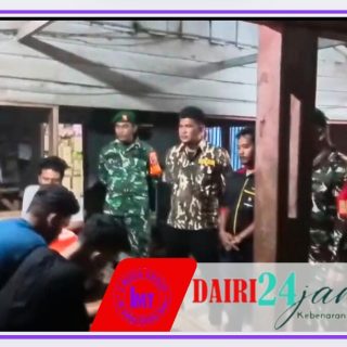 Babinsa Koramil 05/ TP Bersama Ormas FKPPI Gelar Patroli Gabungan