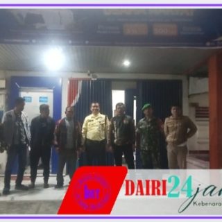 Kolaboratif Anggota Koramil 01/Sumbul Bersama Elemen Masyarakat Melaksanakan Kegiatan Patroli Malam