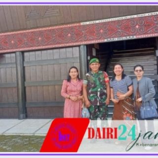 Babinsa Monitoring Sekaligus Laksanakan Pengamanan Ibadah Minggu Di Gereja
