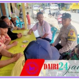 Tingkatkan Sinergitas Babinsa dan Bhabinkamtibmas Melaksanakan Komsos Dengan Masyarakat