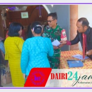 Babinsa Lakukan Pengamanan ibadah Umat Nasrani Di Gereja 