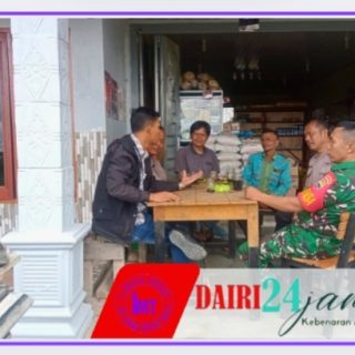 Tingkatkan Sinergitas Babinsa dan Bhabinkamtibmas Melaksanakan Komsos Dengan Masyarakat.