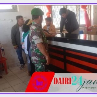 Sinergi TNI – Kantor Pos Bersinergi Salurkan BLT Kesra 
