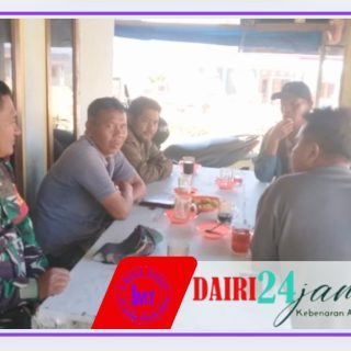 Jalin keakraban Babinsa Koramil 01/Sumbul  Melaksanakan Komsos Dengan Warga Binaan