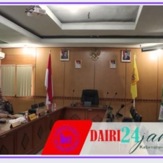 Bupati Dairi Ikuti Panen Raya Dan Pengumuman Swasembada Pangan Bersama Presiden Secara Virtual