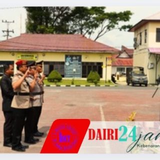 Polres Dairi Gelar Sertijab Kasat Narkoba dan Kapolsek, Kapolres: Mutasi Adalah Penyegaran Organisasi