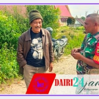 Pererat Keakraban Babinsa Koramil 01/Sumbul Komsos dengan Warga