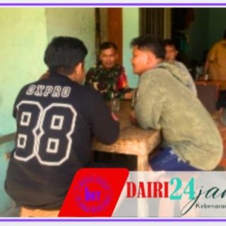 Sinergi Tanpa Batas: Serda P Zebua Pererat Silaturahmi dan Keamanan di Desa Majanggut I