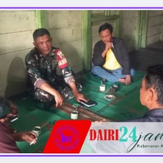 Babinsa Koramil 01/Sumbul Mediasi Warga Desa Yang Bertikai