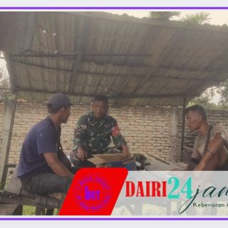 Babinsa Koramil 05 /Tanah Pinem Laksanakan Komsos Dengan Masyarakat Desa Lau Primbon