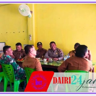 Babinsa Koramil 05/Tanah Pinem Laksanakan Silaturahmi Dengan Pegawai Kecamatan dan Kepala Desa