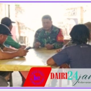 Pererat Silaturahmi, Sertu Sakkarias Haloho Aktif Laksanakan Komsos dan Pantau Wilayah di Desa Tinada