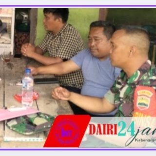 Jalin Silaturahmi, Babinsa Koramil 06/Kerajaan Laksanakan Komsos dengan Warga Desa Kaban Tengah