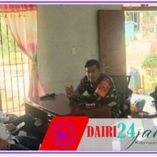 Tingkatkan Kemanunggalan TNI-Rakyat, Babinsa Kopda Jismail Hutagalung Gelar Komsos Bersama Warga di Desa Malum