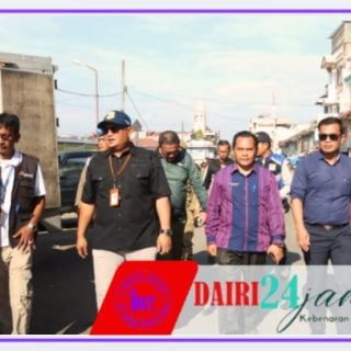 Wakil Bupati Dairi Pantau Penataan Dan Penertiban Pasar Sidikalang