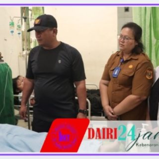 Tunjukkan Rasa Empati, Wakil Bupati Dairi Kunjungi Siswa Yang Alami Gangguan Pencernaan Akibat MBG