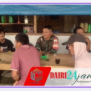 Ngopi Bareng, Cara Babinsa Bina Keakraban dengan Warga