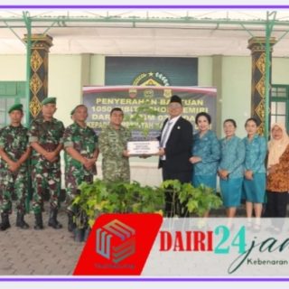 Dairi Makin Asri..!! Kodim 0206/Dairi Serahkan 1.050 Bibit Kemiri, Bupati Vickner Beri Apresiasi Tinggi