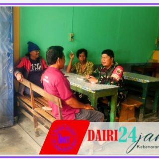 Memperkuat Hubungan TNI Dan Masyarakat,Babinsa Koramil 05/Tanah Pinem Laksanakan Komsos Dengan Warga Desa Balan Dua
