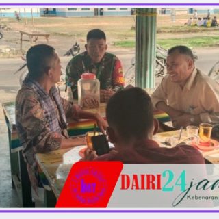 Babinsa Koramil 05/Tanah Pinem Laksanakan Komsos dengan Warga Desa Liang Jering