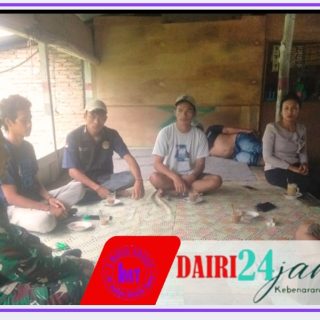 Babinsa Koramil 05/Tanah Pinem Laksanakan Komsos dengan Masyarakat Desa Balan Dua