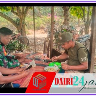 Babinsa Koramil 05/Tanah Pinem Laksanakan Komsos di Desa Lau Njuhar I