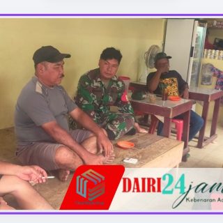 Babinsa Koramil 05/Tanah Pinem Laksanakan Komsos dengan Masyarakat Desa Balan Dua