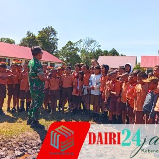 Bentuk Jiwa Nasionalisme Siswa Sejak Dini Melalui Program Babinsa Masuk Sekolah