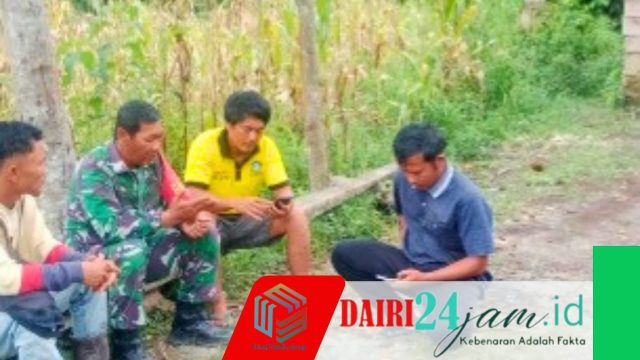 Mempererat Tali Silaturahmi, Babinsa Bincang Santai Dengan Warga Desa Kita Babo