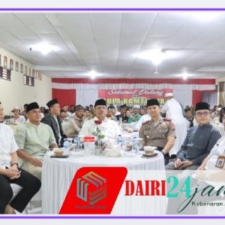 Bupati Dairi Hadiri Buka Puasa Bersama Polres Dairi, Dirangkai Pembagian Santunan Anak Yatim Piatu