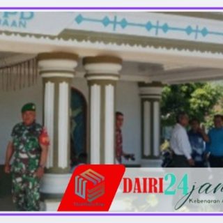 Menjaga Kekhidmatan Ibadah, Babinsa Koramil 06/Kerajaan Laksanakan Pengamanan Di Gereja GKPPD Sukaramai