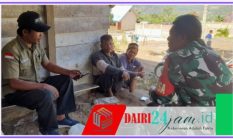Eratkan Silaturahmi, Babinsa Laksanakan Komsos dengan Warga Desa Parpulungen