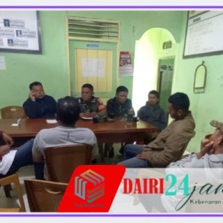 Tingkatkan Kerja Sama Yang Baik, Babinsa Komsos Bersama Perangkat Desa