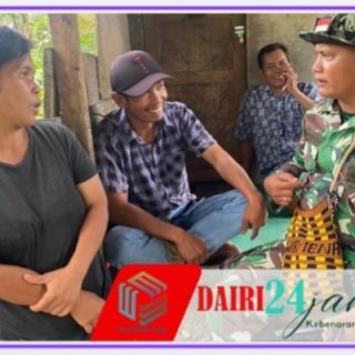Pererat Silaturahmi, Serda Rudy Limbong Laksanakan Komsos Bersama Warga Desa Sukaramai