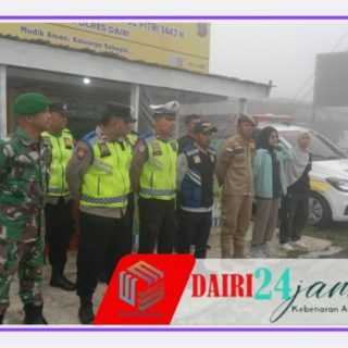 Babinsa Bersinergi Memberikan Pengamanan dan Pelayanan Di Pos Pam Lebaran 1447H/2026M