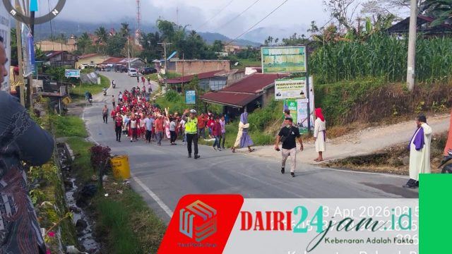 Polres Pakpak Bharat Pastikan Ibadah Jumat Agung dan Paskah Berjalan Aman dan Kondusif