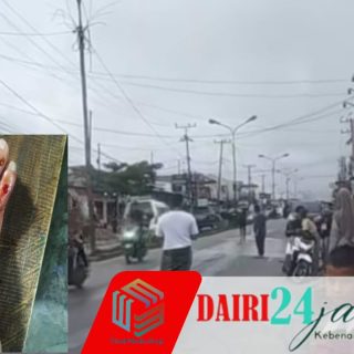 Tumpahan Solar di Jalan Batang Beruh Memakan Korban, Pengendara Motor Alami Luka-Luka