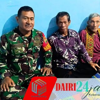 Tingkatkan Silaturahmi Babinsa Koramil 01/Sbl Anjangsana ke Rumah Warga Desa Binaan