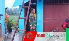 Kiprah Babinsa, Dalam Membantu Warga Terdampak Puting Beliung