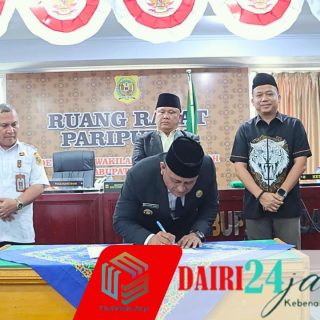Bupati Dairi Sampaikan Laporan Keterangan Pertanggungjawaban Tahun Anggaran 2025