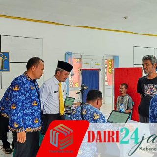 Dukcapil Dairi Bersama Dukcapil Pakpak Bharat Kolaborasi Laksanakan Jemput Bola Adminduk di Rutan Sidikalang