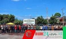 Bupati Dairi Ikuti Apel dan Deklarasi Sabuk Kamtibmas Polres Dairi