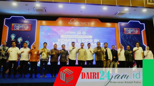 Bupati Dairi Hadiri Kunjungan Kerja Komisi II DPR RI, Dorong Optimalisasi BUMD dan Bank Daerah