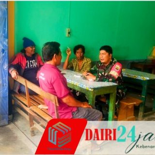 Babinsa Koramil 05/TP Laksanakan Komsos dengan Masyarakat Desa Balan Dua, Perkuat Hubungan TNI dan Masyarakat
