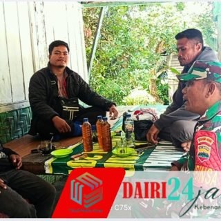 Babinsa Koramil 05/TP Laksanakan Silaturahmi dengan Masyarakat Desa Suka Dame, Perkuat Hubungan TNI dan Masyarakat