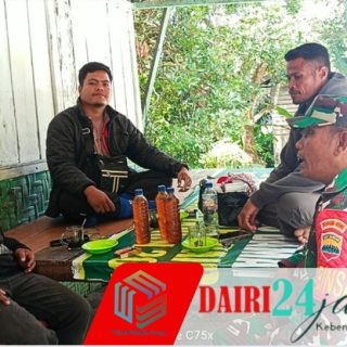 Babinsa Koramil 05/TP Laksanakan Silaturahmi dengan Masyarakat Desa Suka Dame
