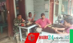 Babinsa Koramil 05/TP Laksanakan Komsos dengan Masyarakat Desa Kuta Gambir