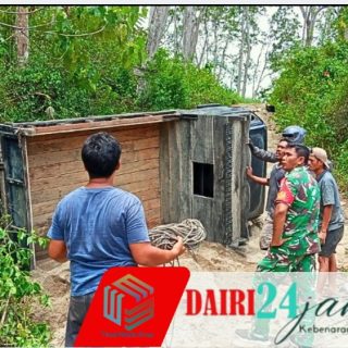 Babinsa Koramil 05/TP Bantu Masyarakat Alami Musibah Kecelakaan