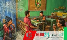 Babinsa Koramil 05/TP Jalin Silaturahmi dengan Masyarakat Desa Balan Dua